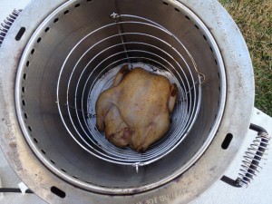 Chicken in cooker